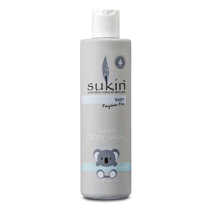 Sukin Baby Body Wash Fragrance Free 250ml-1