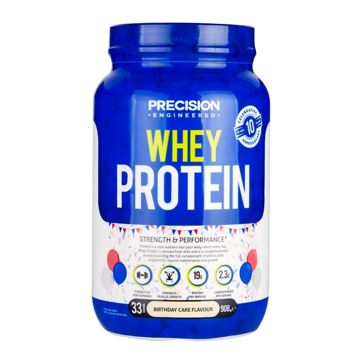Precision Engineered Whey Protein Birthday Cake 908g image 1