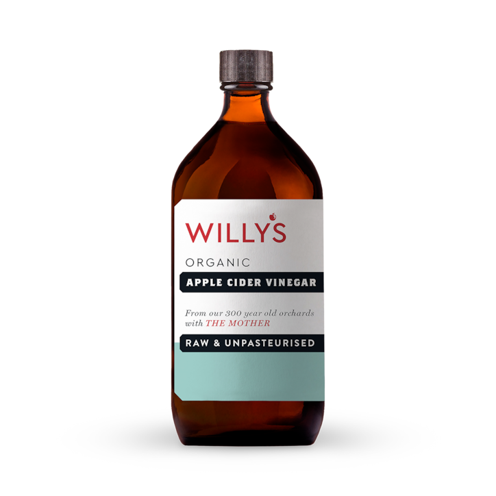 Willy's Organic Apple Cider Vinegar With The Mother 1L image 1