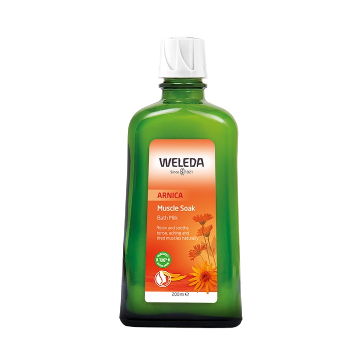 Weleda Arnica Muscle Soak Bath Milk 200ml image 2