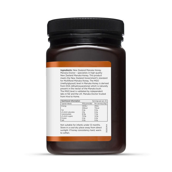 Manuka Doctor Manuka Honey MGO 40 500g image 2