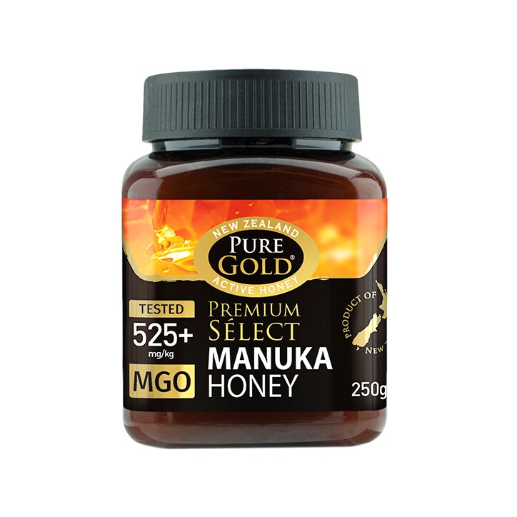 Pure Gold Premium Select Manuka Honey MGO 525 250g