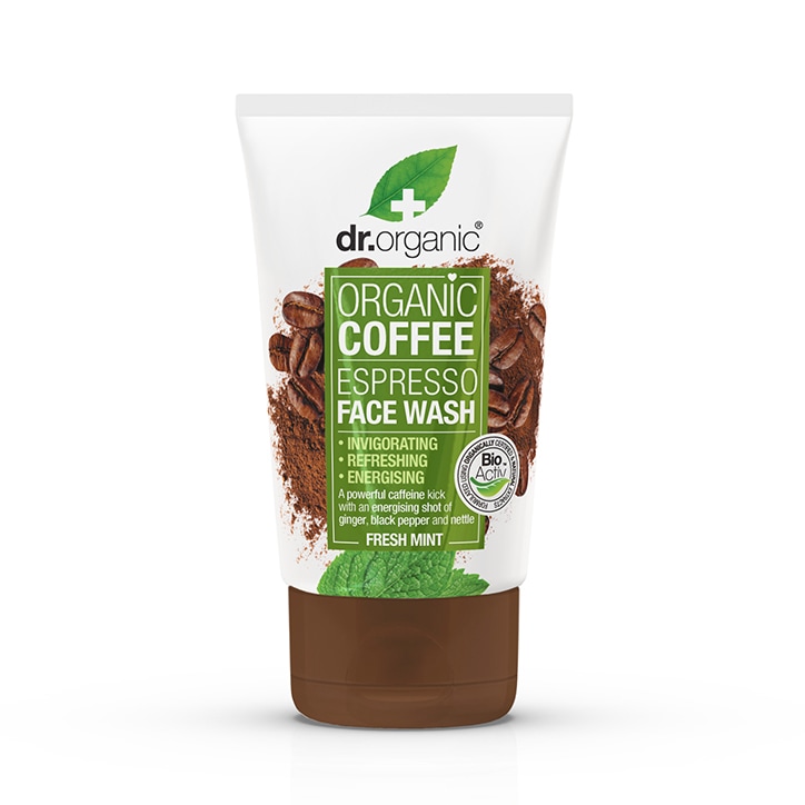 Dr Organic Coffee Mint Face Wash 125ml-1