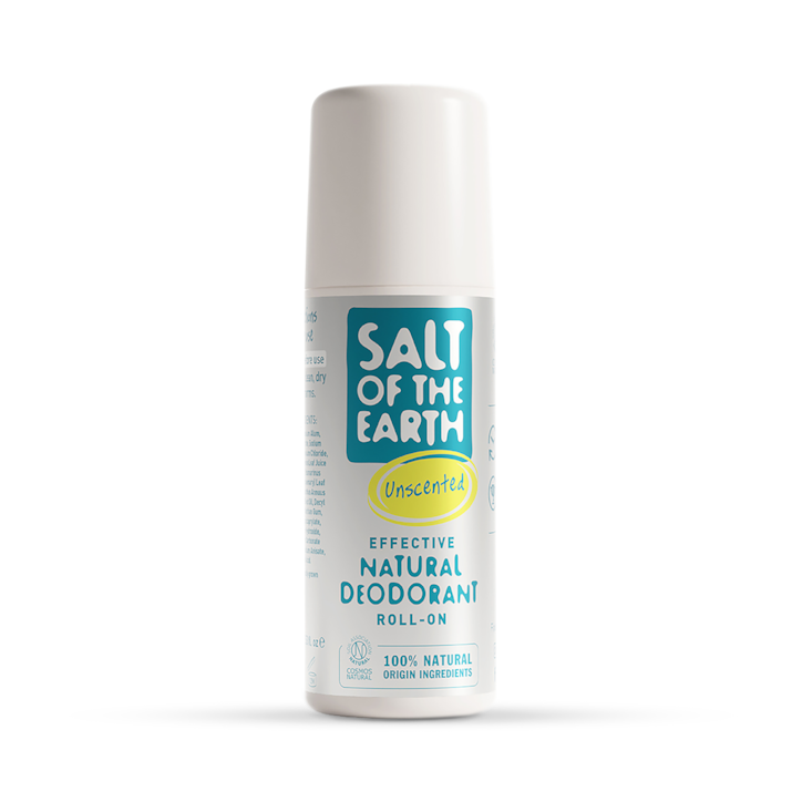 Salt of the Earth - Unscented Natural Deodorant Roll-on 75ml image 1