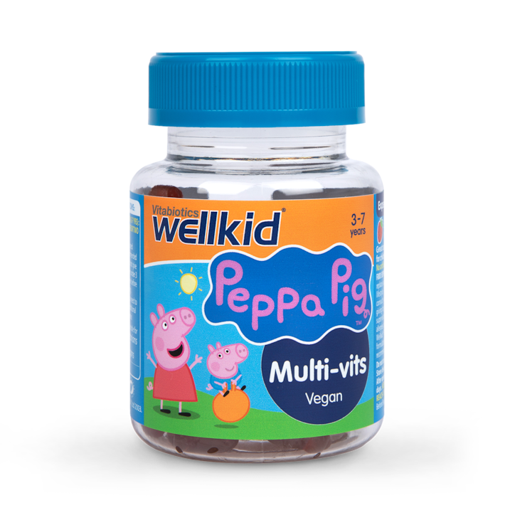 Vitabiotics Wellkid Peppa Pig Multi-Vitamin Strawberry Flavour 30 Jellies image 1