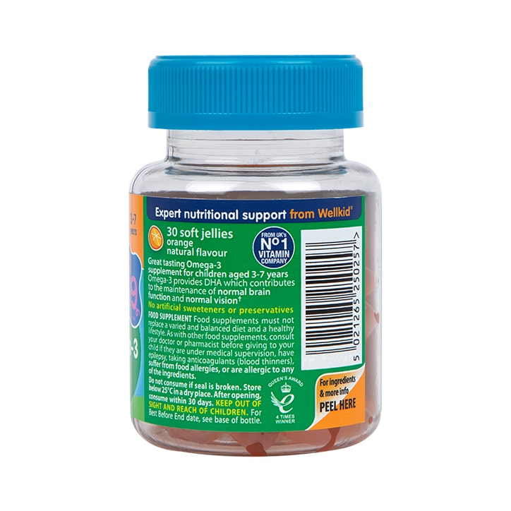 Vitabiotics Wellkid Peppa Pig Omega 3 Orange Flavour 30 Jellies-2