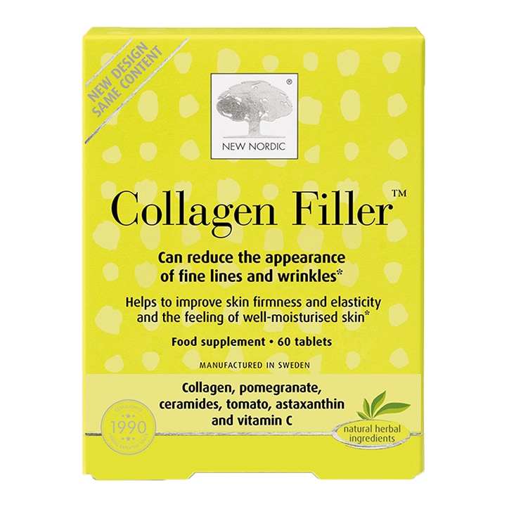 New Nordic Collagen Filler 60 Tablets-1
