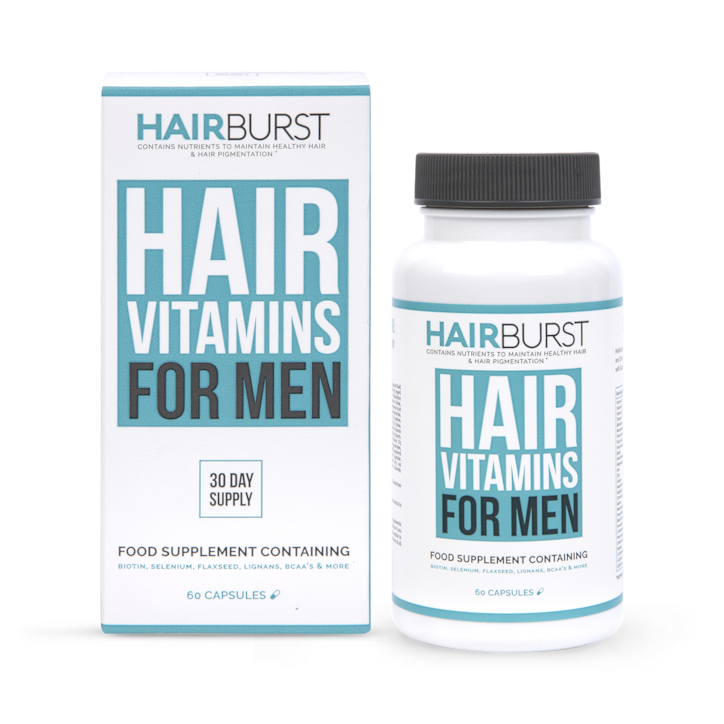 Hairburst Hair Vitamins For Men Capsules 1 Month Supply - 60 Capsules