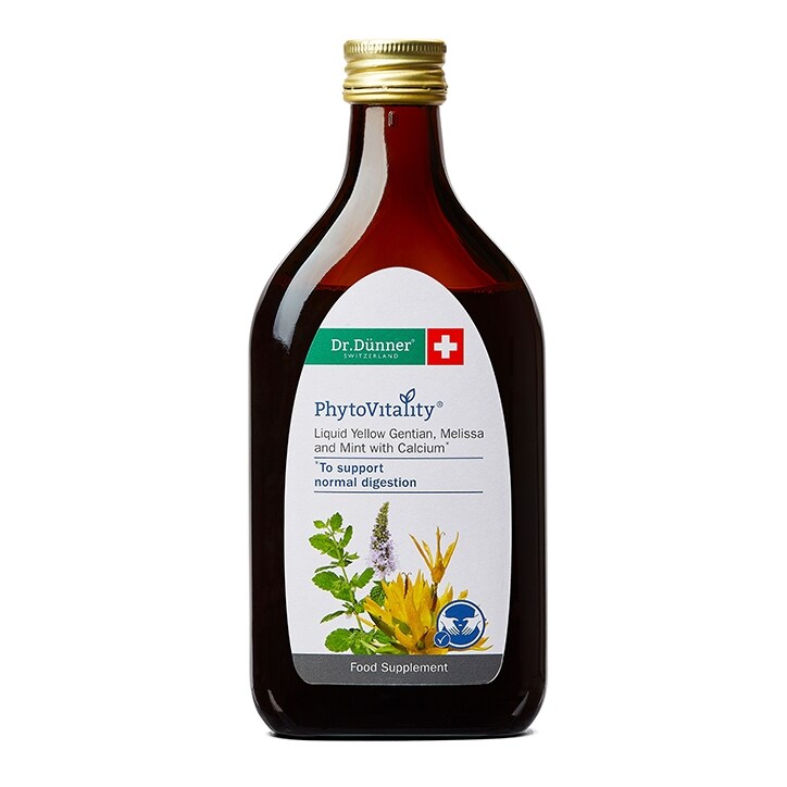 Dr Dunner PhytoVitality Liquid Yellow Gentian, Melissa and Mint with Calcium 250ml image 2