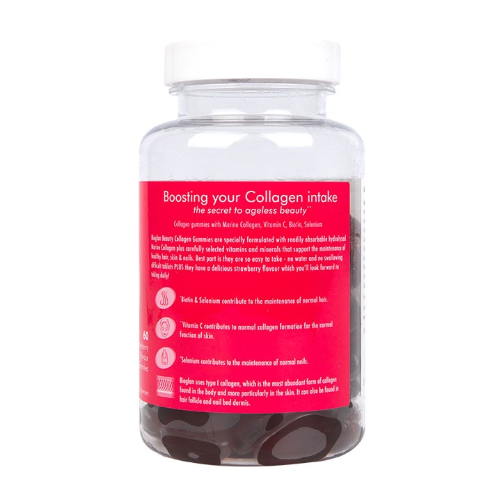 Bioglan Beauty Collagen 60 Strawberry Gummies-3