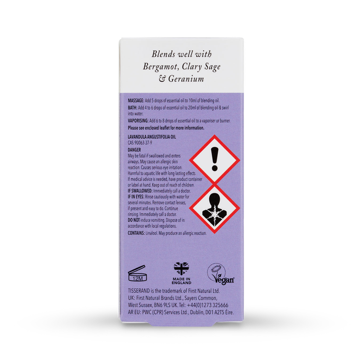 Tisserand Lavender Organic Pure Essential Oil 9ml image 2