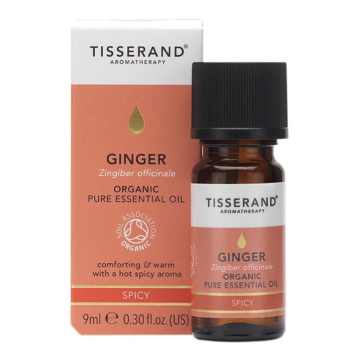 Tisserand Ginger Organic Pure Essential Oil 9ml-1