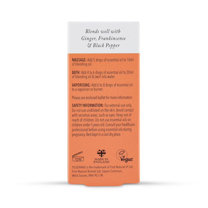 Tisserand Mandarin Organic Pure Essential Oil 9ml image 2