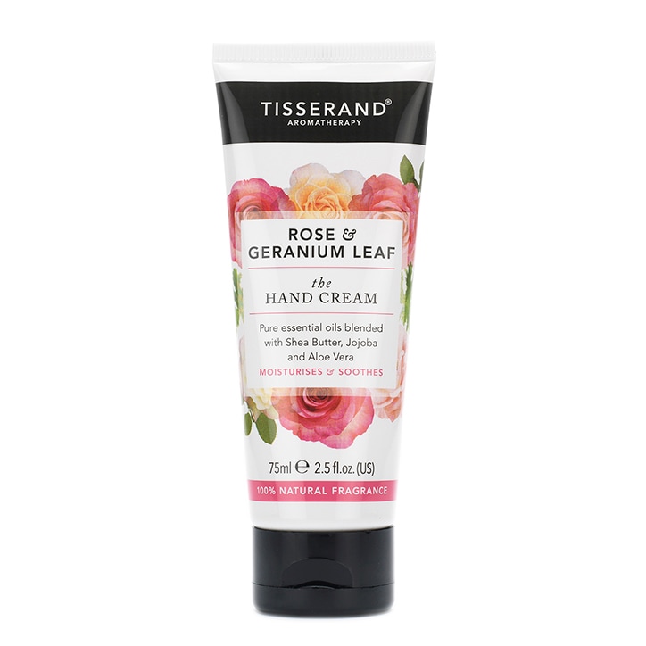 Tisserand The Hand Cream Rose & Geranium Leaf 75ml-1