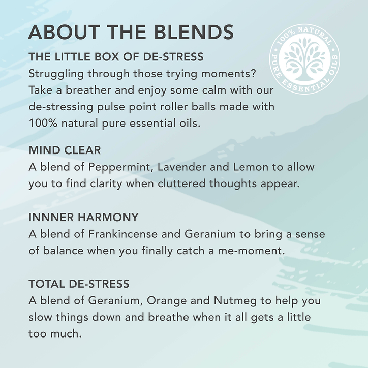 Tisserand Little Box of De-Stress 3x10ml image 4