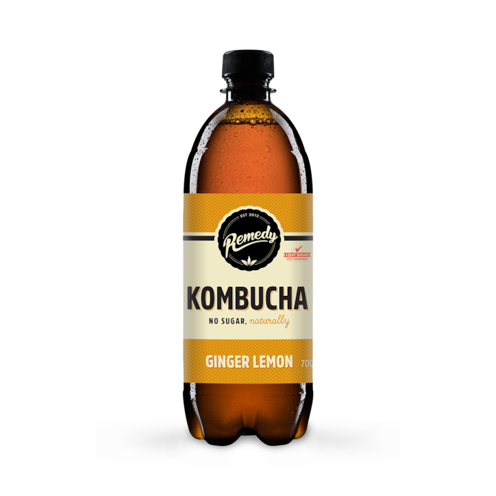 Remedy Kombucha Ginger Lemon 700ml image 1