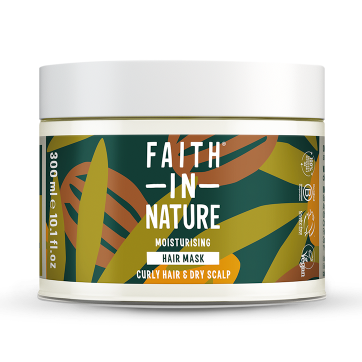 Faith in Nature Shea & Argan Hair Mask 300ml image 1