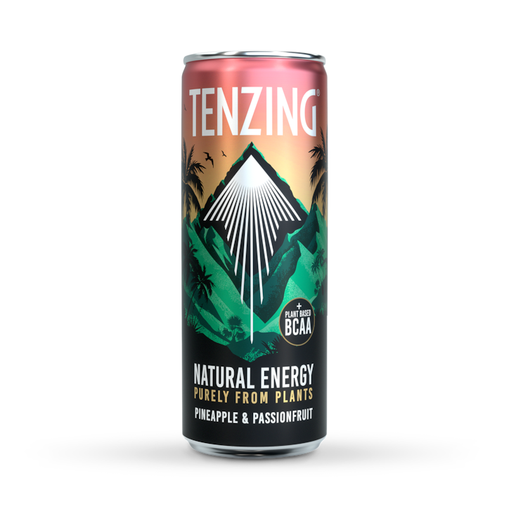 Tenzing Natural Energy Drink Pineapple & Passion Fruit 330ml image 1