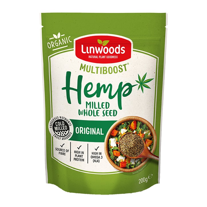 Linwoods Multiboost Organic Milled Hemp Seed 200g image 1