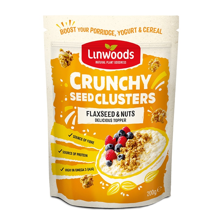 Linwoods Crunchy Seed Clusters  Flaxseed and Nuts 200g