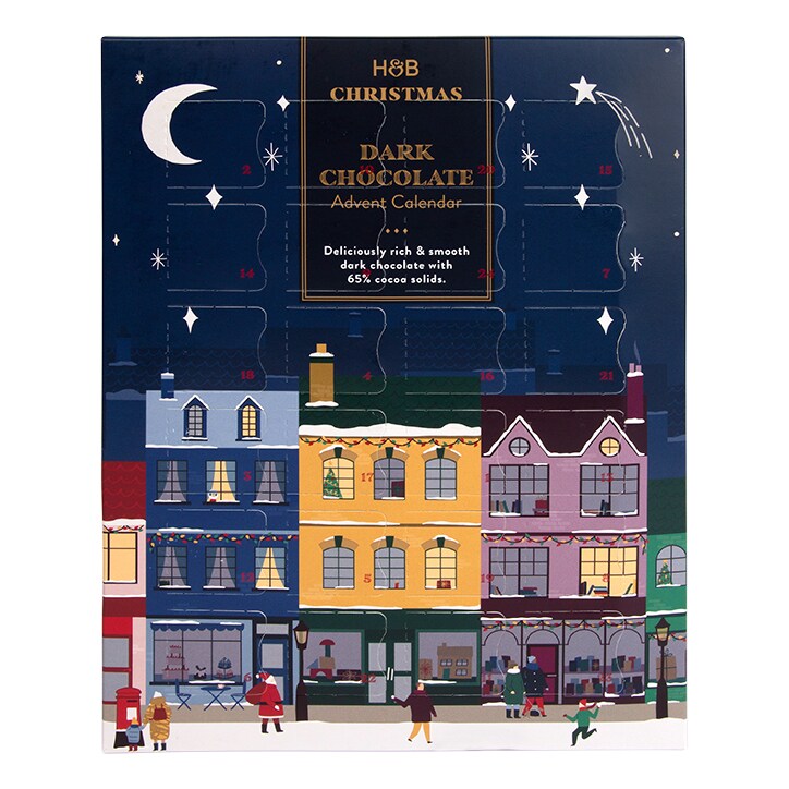 Holland & Barrett Dark Chocolate Advent Calendar 296g