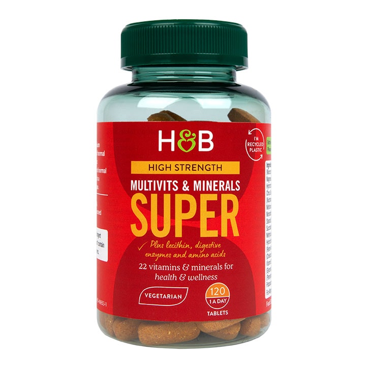 Holland & Barrett Super Multivitamins and Minerals 120 Tablets image 1