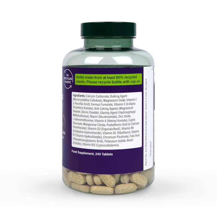 Holland & Barrett ABC to Z Vegan Multivitamins 240 Tablets image 3