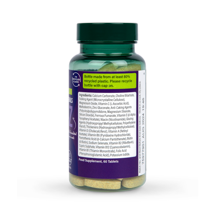 Holland & Barrett High Strength ABC to Z Vegan Multivitamins 60 Tablets image 3