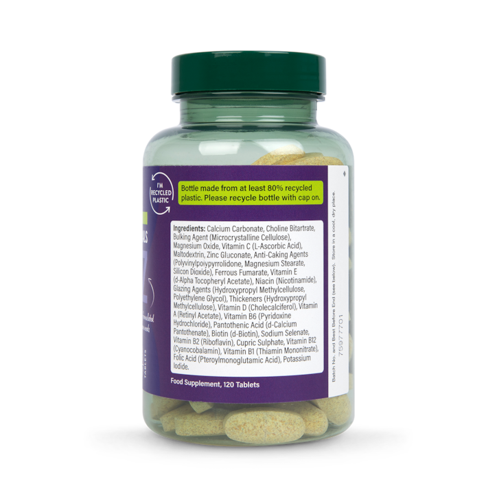 Holland & Barrett High Strength ABC to Z Vegan Multivitamins 120 Tablets image 2