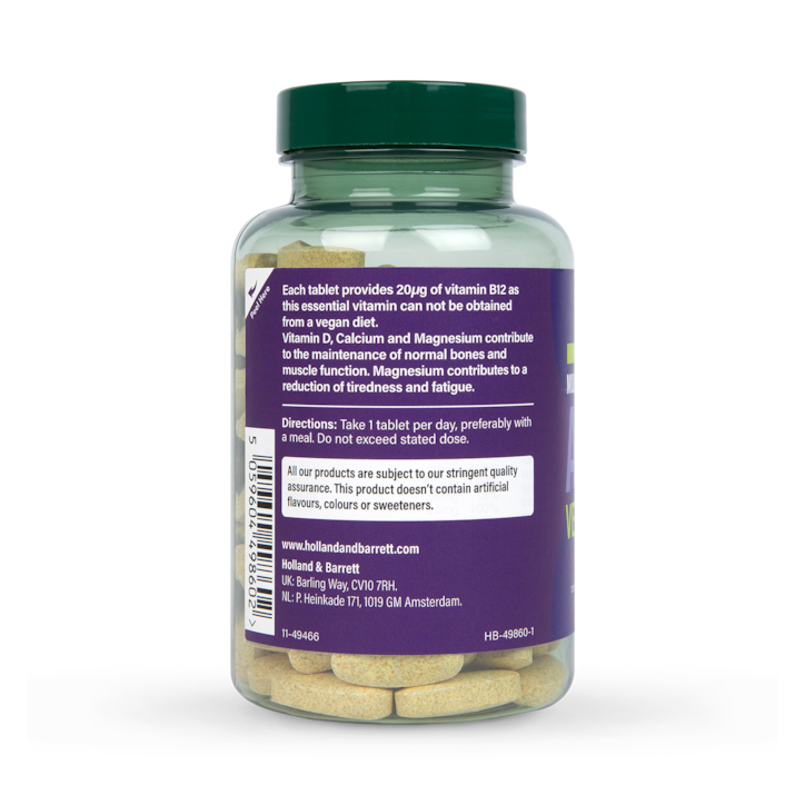 Holland & Barrett High Strength ABC to Z Vegan Multivitamins 120 Tablets image 3