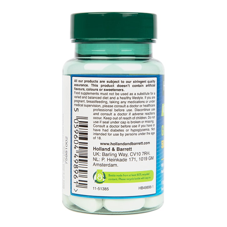 Holland & Barrett Vegan Glucosamine 500mg 60 Tablets-2