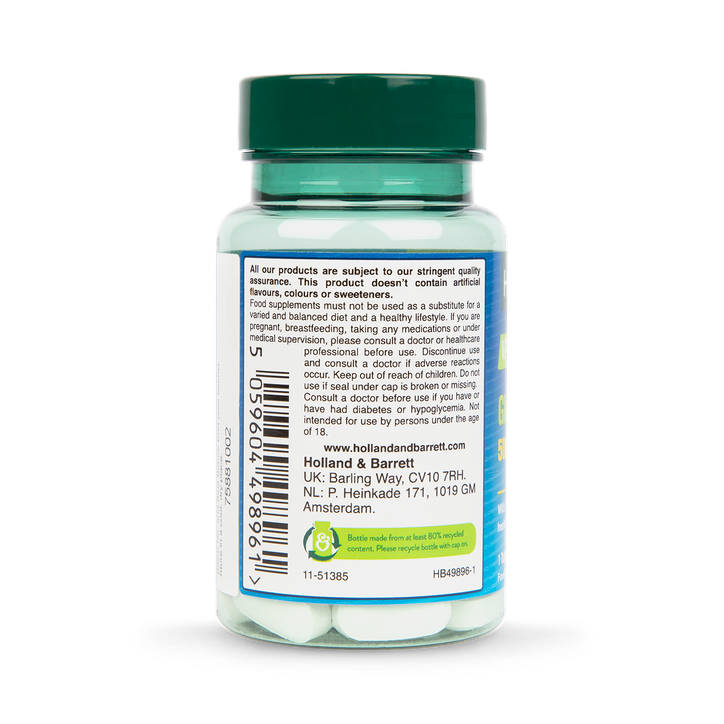 Holland & Barrett Vegan Glucosamine 500mg 60 Tablets image 2