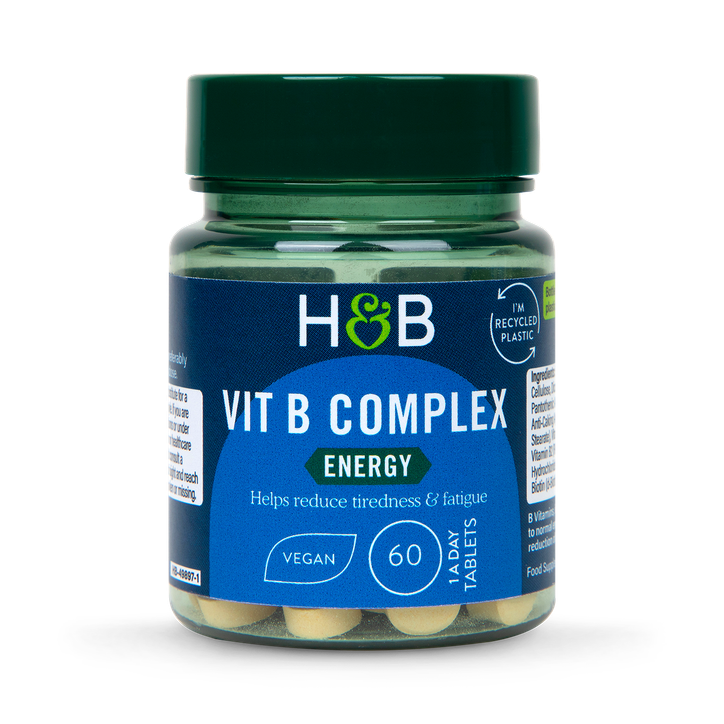 Holland & Barrett Red Complete Vit B Complex 60 Tablets