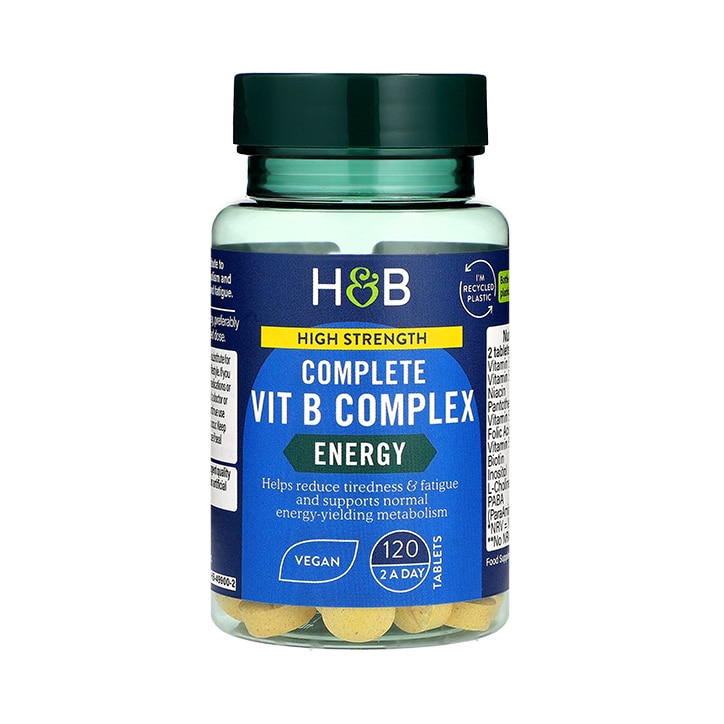 Complete B Vitamin B Complex Caplets, Vegan