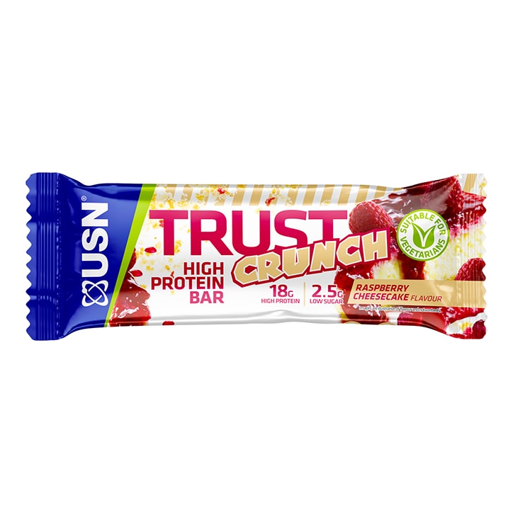 USN Trust Crunch Protein Bar Raspberry Cheesecake 60g