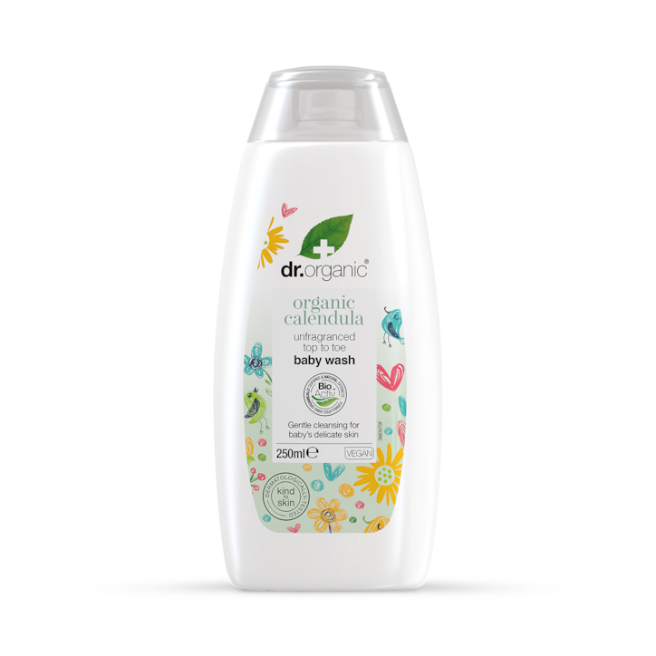 Dr Organic Baby Calendula Top to Toe Baby Wash image 1