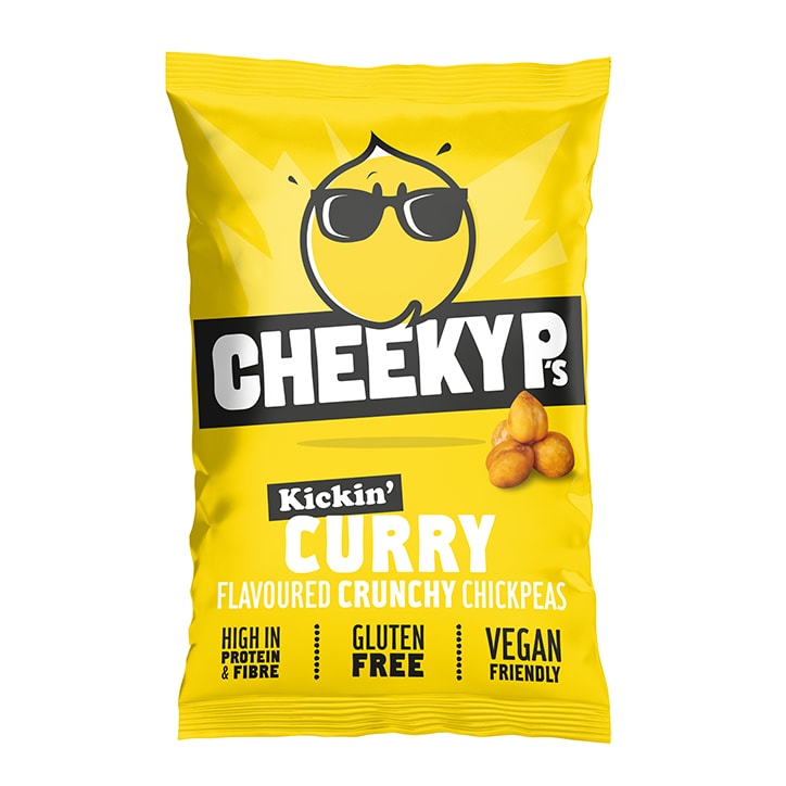 Cheeky P's Kickin' Curry Flavoured Crunchy Chickpeas 40g image 1
