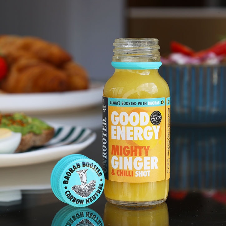 Unrooted Good Energy – Mighty Ginger and Chilli Shot 60ml