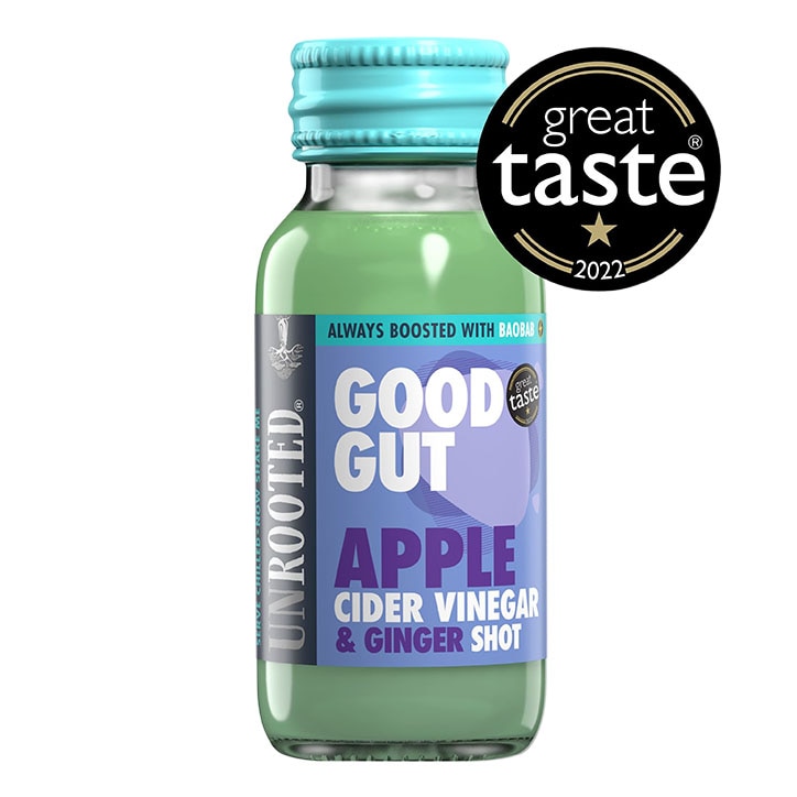 Unrooted Apple Cider Vinegar Defence Good Gut 60ml
