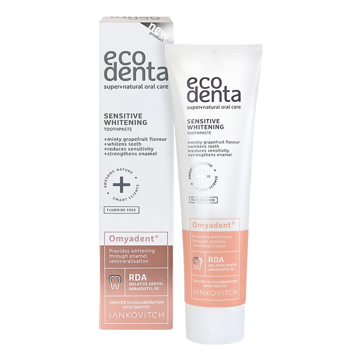 Ecodenta Sensitive Whitening Toothpaste (100ml) image 1