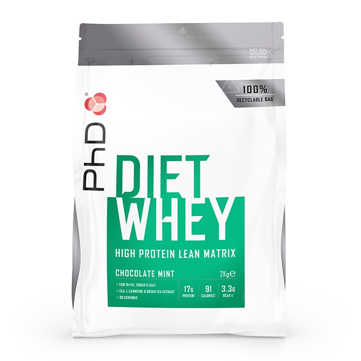 PhD Diet Whey Powder Chocolate Mint 2000g