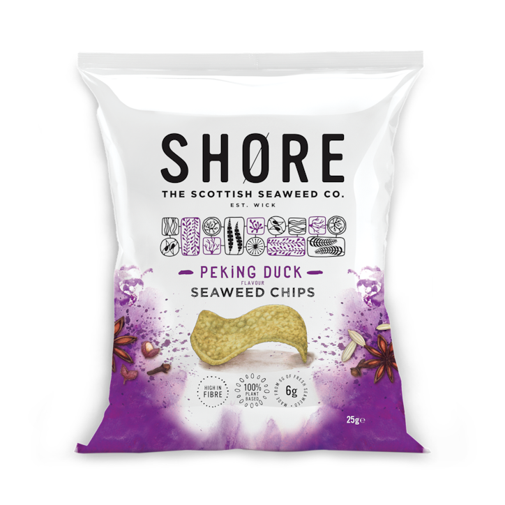 Shore Seaweed Peking Duck Seaweed Chips 25g image 1