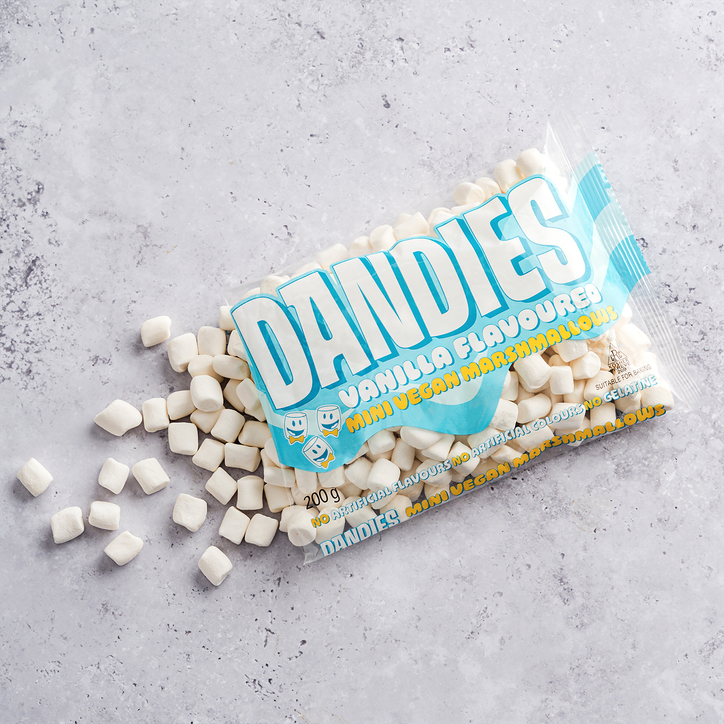 Dandies Mini Vegan Vanilla Marshmallows 200g image 3