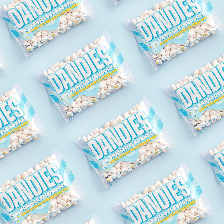 Dandies Mini Vegan Vanilla Marshmallows 200g image 4