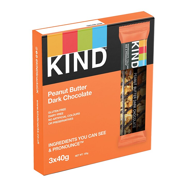 KIND Peanut Butter & Dark Choc Bar 120g image 2