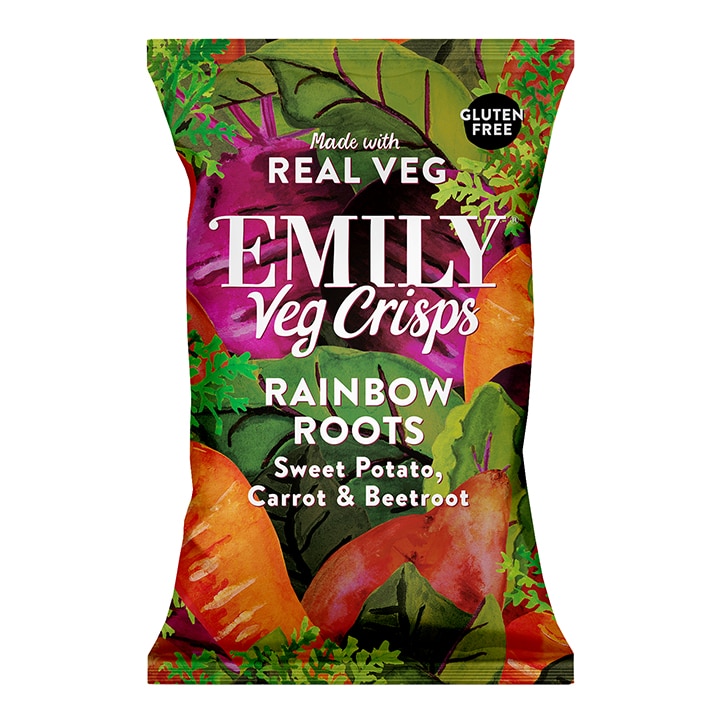 Emily Veg Crisps Rainbow Roots 100g image 1