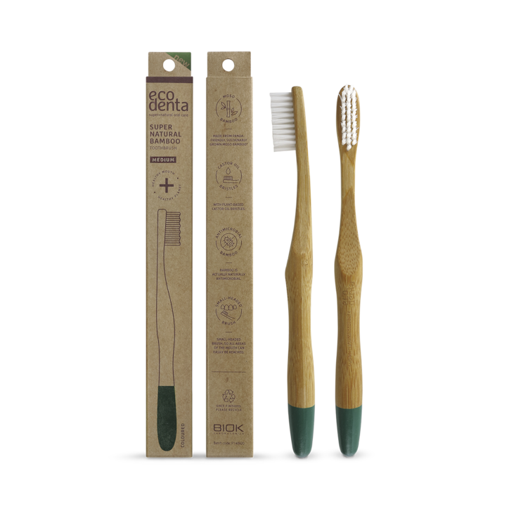 Ecodenta Bamboo Toothbrush - Medium image 1
