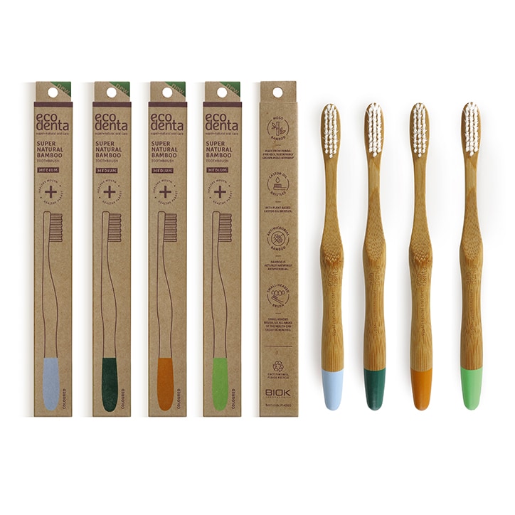 Ecodenta Bamboo Toothbrush - Medium-2