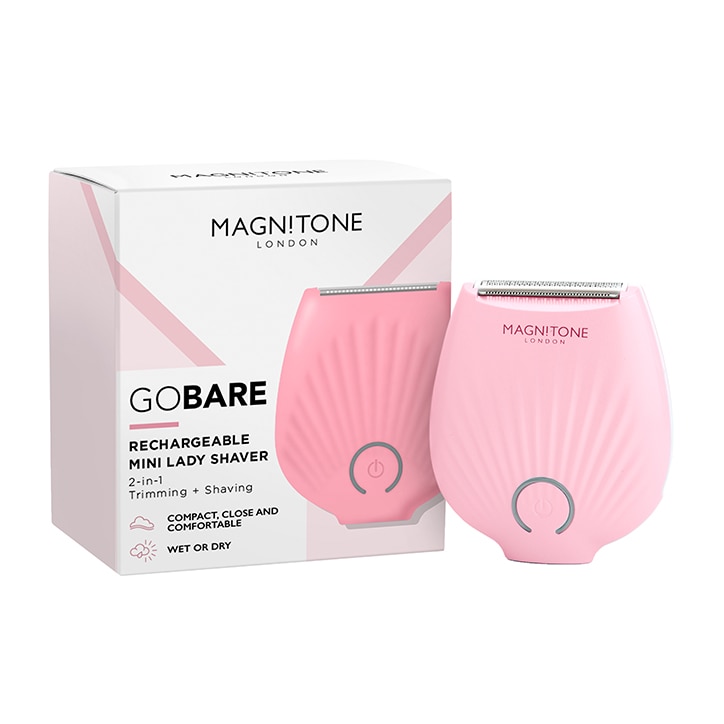 Magnitone Go Bare Mini Rechargeable Lady Shaver - Pink-1