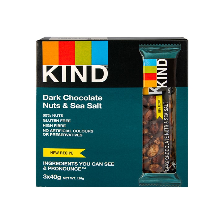 KIND Dark Chocolate Nuts & Sea Salt 120g